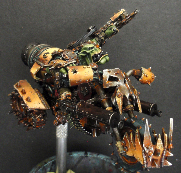 Big Boss Ork sur moto (Forgeworld) - Photo 3