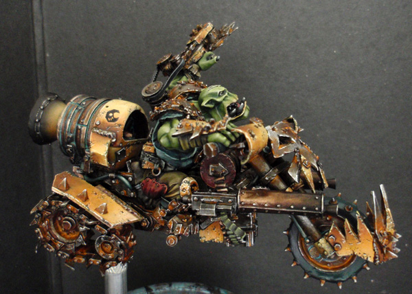 Big Boss Ork sur moto (Forgeworld) - Photo 4