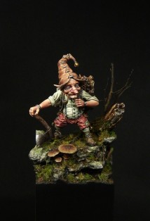 Lutin bucheron - Blacksmith Miniatures, by Mathieu Rouèche (1)